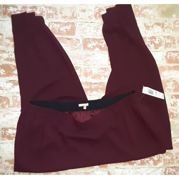 Gibson Latimer Song Sparrow Pull-On Jogger Pants - Maroon - Picture 6 of 16